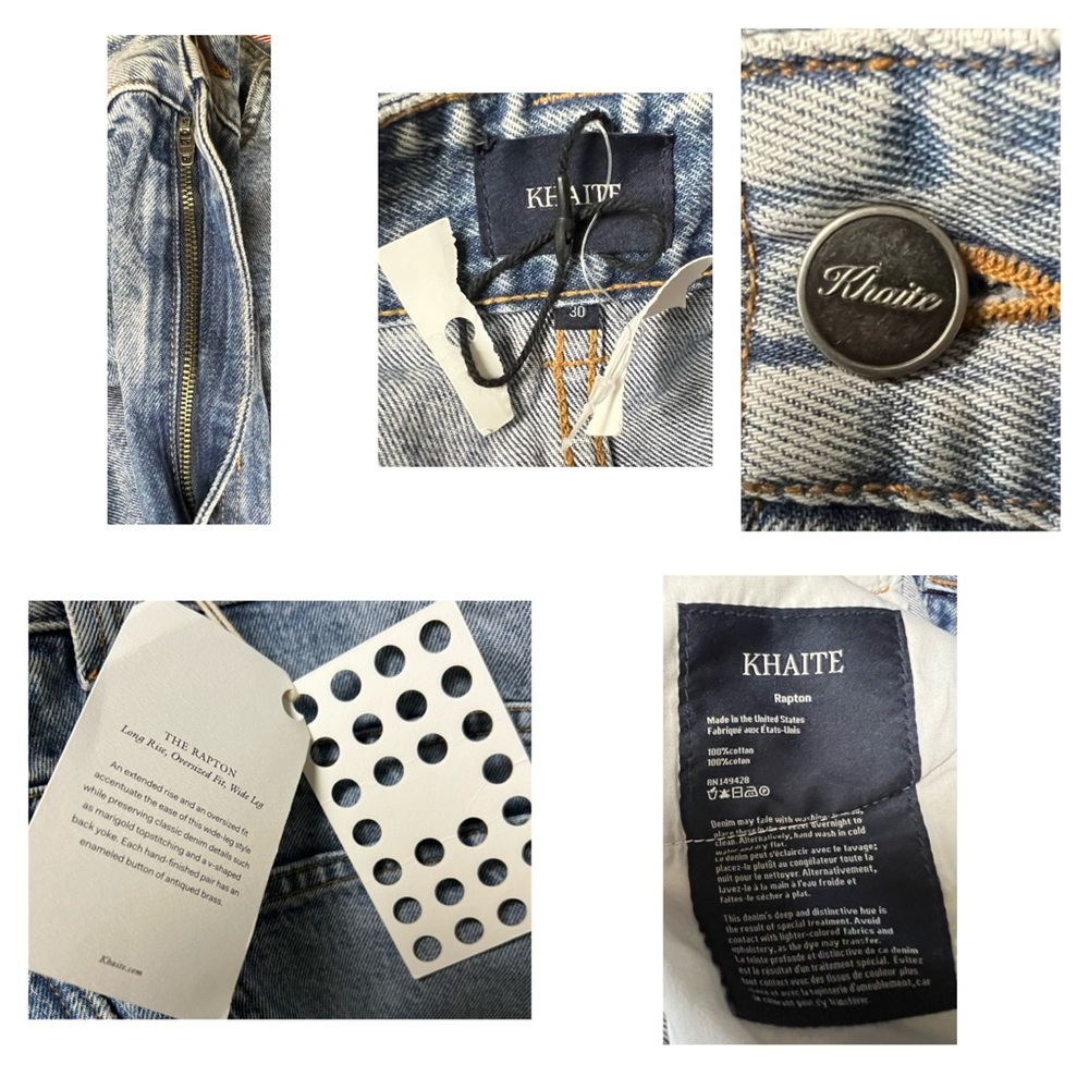 Khaite Rapton Jeans 30 - Picture 12 of 12